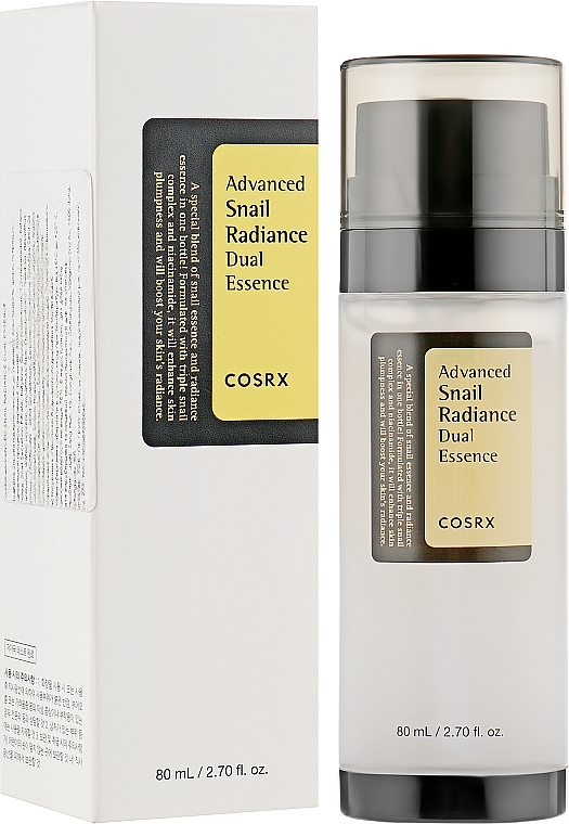 Dual Snail Mucin & Niacinamide Essence - Cosrx Advanced Snail Radiance Dual Essence — photo N4