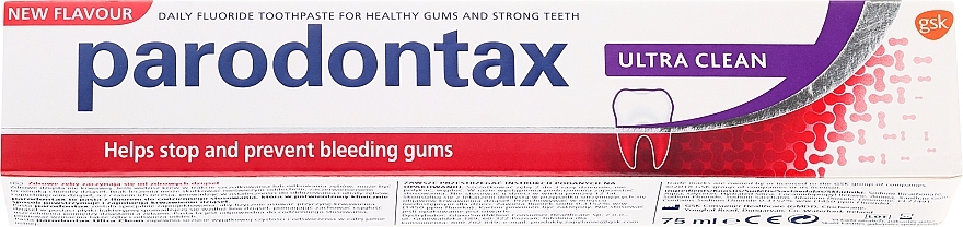 Anti-Bleeding Gums Toothpaste "Ultra Cleansing" - Parodontax Ultra Clean — photo N1