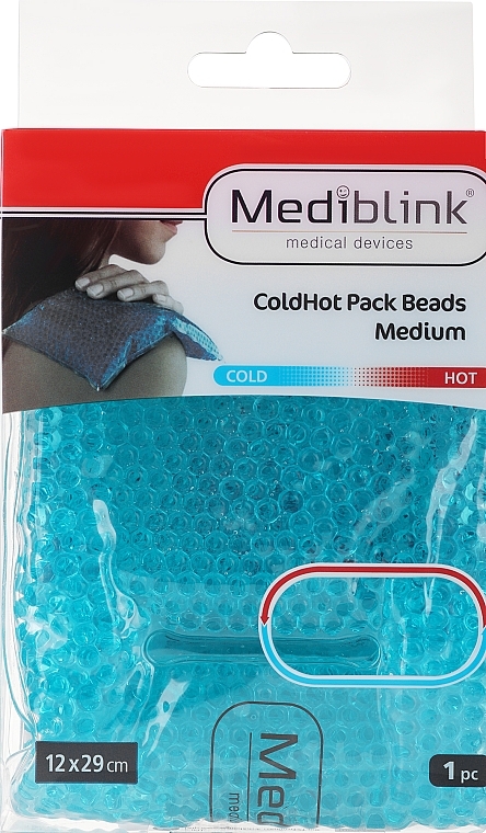 Cold & Hot Pack Beads, medium 12x29 cm - Mediblink ColdHot Pack Beads Medium — photo N1