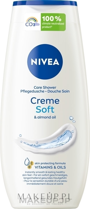 Shower Care Gel "Moisturizing and Care" - NIVEA Bath Care Creme Soft Shower Gel — photo 500 ml