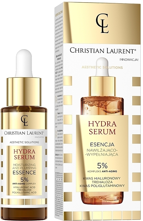 Moisturizing Face Serum - Christian Laurent Aesthetic Solutions Hydra Serum Moisturizing & Plumping Essence — photo N1