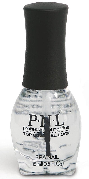 Top Coat - PNL Professional Nail Line Top Coat Gel Look — photo N1