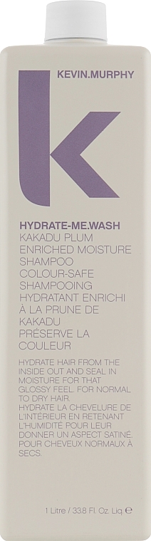 Intensive Moisturizing Shampoo - Kevin Murphy Hydrate-Me Wash Shampoo — photo N1