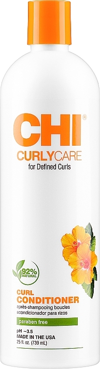 Conditioner for Curly & Wavy Hair - CHI Curly Care Curl Conditioner — photo N17