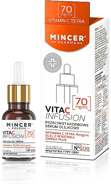 Face Serum - Mincer Pharma Vita C Infusion 606 Serum — photo N2