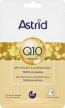 Moisturizing Face Mask - Astrid Q10 Miracle Firming And Hydrating Sheet Mask — photo N1
