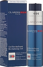 Fragrances, Perfumes, Cosmetics Repair and Nourishing Face Gel - Clarins Men Revitalizing Gel