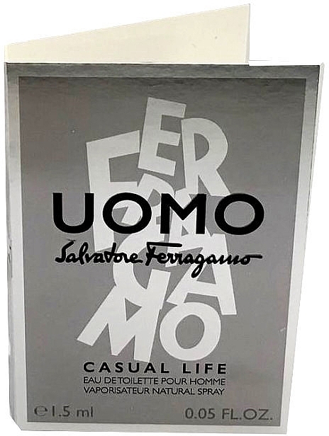 Salvatore Ferragamo Uomo Casual Life - Eau de Toilette (sample) — photo N11