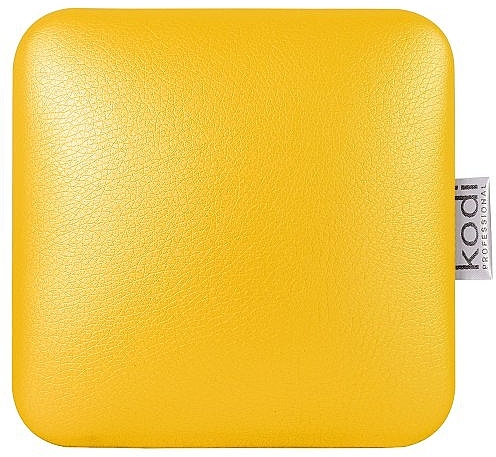 Square Manicure Hand Rest, Yellow - Kodi Professional — photo N1