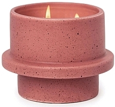 Scented Candle - Paddywax Folia Ceramic Candle Saffron Rose — photo N1