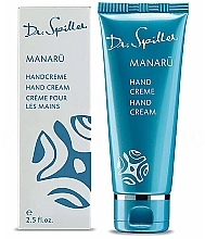 Fragrances, Perfumes, Cosmetics Hand Cream - Dr. Spiller Manaru Hand Cream