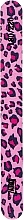 Fragrances, Perfumes, Cosmetics Narrow Nail File, colored, pink leopard, 180/220, 03-013A - Zauber