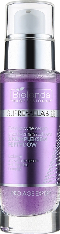 Exclusive Anti-Wrinkle Serum with Peptide Complex - Bielenda Professional SupremeLab Pro Age Expert — photo N1