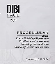 GIFT! Nourishing Prebiotic Face Cream with UV Filters - DIBI Milano Procellular 365 Nutri-Age Pro-Resilience Renewing Cream With Uv Filters (sample) — photo N1