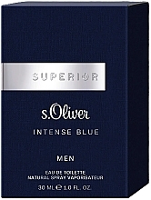 S.Oliver Superior Intense Blue - Eau de Toilette — photo N3