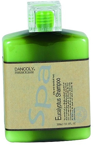 Eucalyptus Aroma Shampoo for Oily & Dandruff-Prone Hair - Dancoly Eycalyptus Shampoo Oily And Dandruff Hair — photo N3