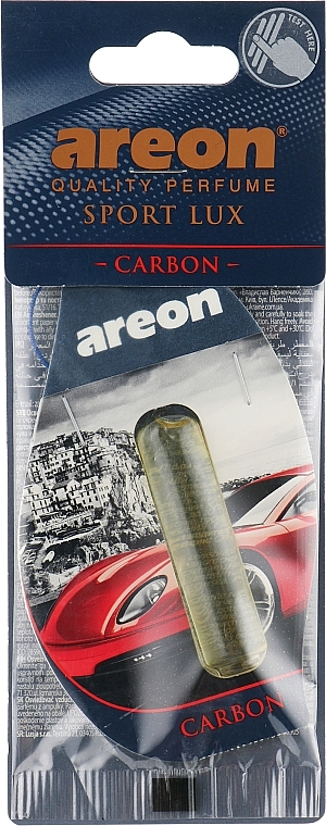 Car Air Freshener - Areon Sport Lux Carbon — photo N1