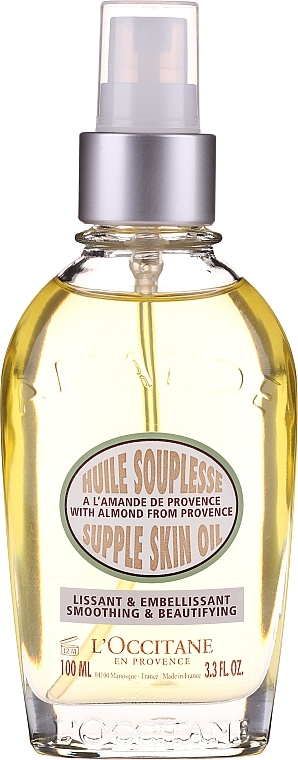 Softening Body Oil - L'Occitane Almond Supple Skin Oil — photo N1