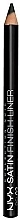 Fragrances, Perfumes, Cosmetics Eye Pencil - NYX Professional Makeup Collection Noir Satin Finish Black Liner