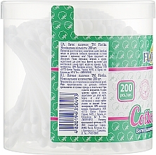 Cotton Buds in Round Jar, 200 pcs - Florika — photo N19