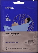 Fragrances, Perfumes, Cosmetics Renewing Peeling - Tołpa Spa Detox