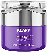 Moisturizing Face Cream - Klapp Repagen Hyaluron Selection 7 24 Hydra Cream — photo N1