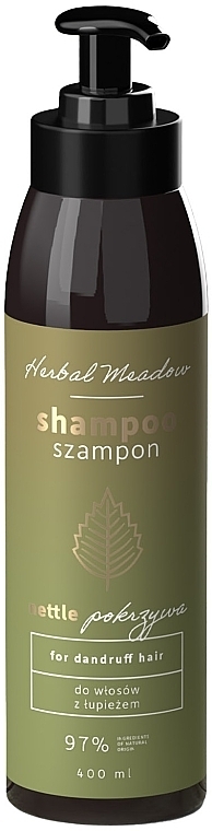 Nettle Anti-Dandruff Shampoo - HiSkin Herbal Meadow Shampoo Nettle — photo N1