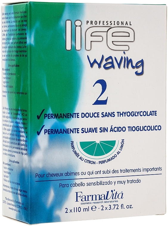 Bio Perm with Citrus Scent - Farmavita Life Waving 2 — photo N1