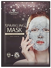 Cleansing Charcoal Sheet Mask - Shangpree Sparkling Mask — photo N1