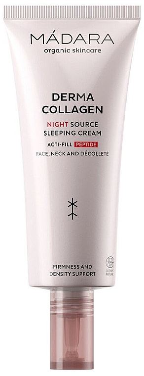 Night Face Cream - Madara Derma Collagen Night Source Sleeping Cream — photo N4