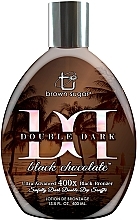 Solarium Cream with Ultra-Dark Bronzers & Mega-Silicones - Brown Sugar Double Black Chocolate 400X — photo N8
