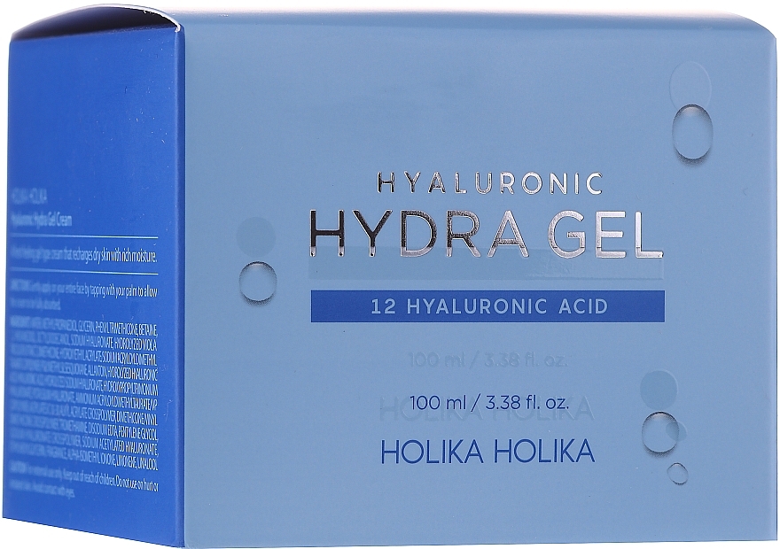 Hyaluronic Acid Facial Cream Gel - Holika Holika Hyaluronic Hydra Gel — photo N15