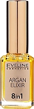 Fragrances, Perfumes, Cosmetics 8-in-1 Argan Cuticle Oil - Eveline Cosmetics Argan Elixir