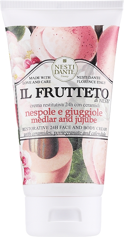 Face and Body Cream "Medlar and Jujube" - Nesti Dante Il Frutteto Medlar And Jujube — photo N1