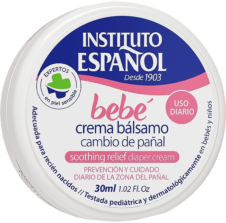 ベビー おむつ クリーム - Instituto Espanol Babe Soothing Relief Diaper Cream — photo N1