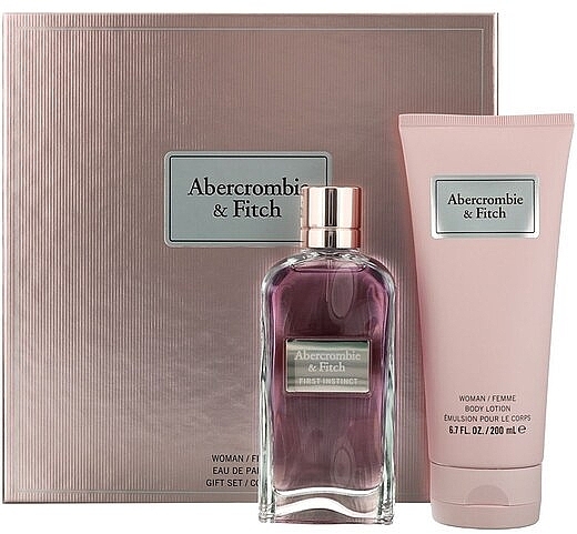 Abercrombie & Fitch First Instinct - Set (edp/100ml + b/200ml) — photo N1