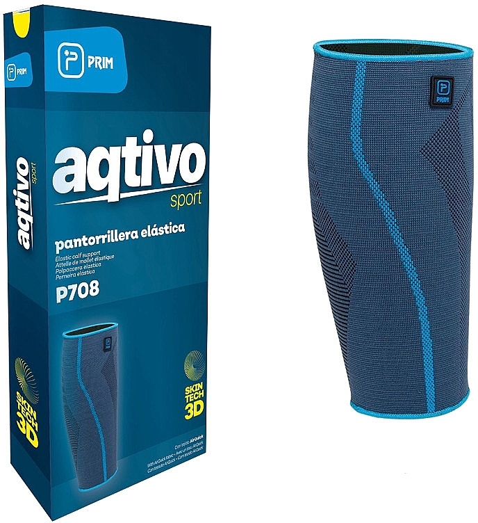 Elastic Calf Brace, size L - Prim Aqtivo Sport — photo N1