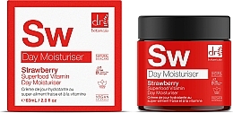 Fragrances, Perfumes, Cosmetics Moisturizing Face Cream - Dr. Botanicals Strawberry Superfood Vitamin C Day Moisturiser