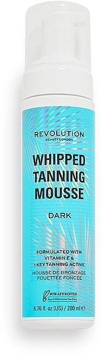 Self-Tanning Mousse - Makeup Revolution Whipped Tanning Mousse Dark — photo N1