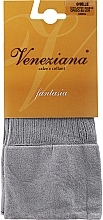 Fragrances, Perfumes, Cosmetics Women Socks 'Giselle', grigio-silver - Veneziana