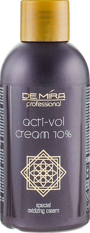 Oxidizing Emulsion 10% - Demira Professional Acti-Vol Cream — photo N81