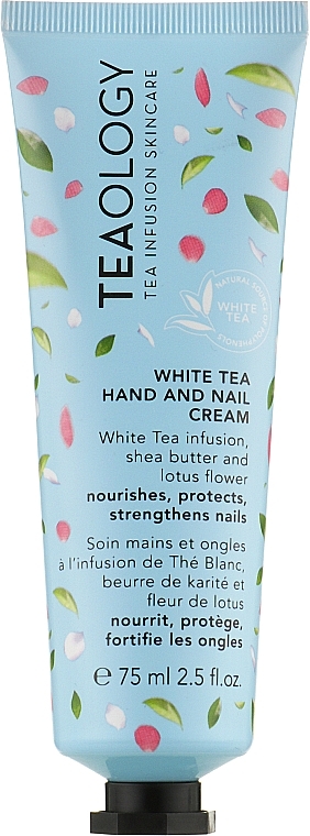 White Tea Hand & Nail Cream - Teaology White Tea Hand & Nail Cream — photo N3