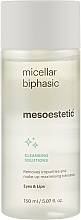 Biphasic Micellar Cleanser - Mesoestetic Micellar Biphasic Cleaning Solutions Eyes&Lips — photo N1