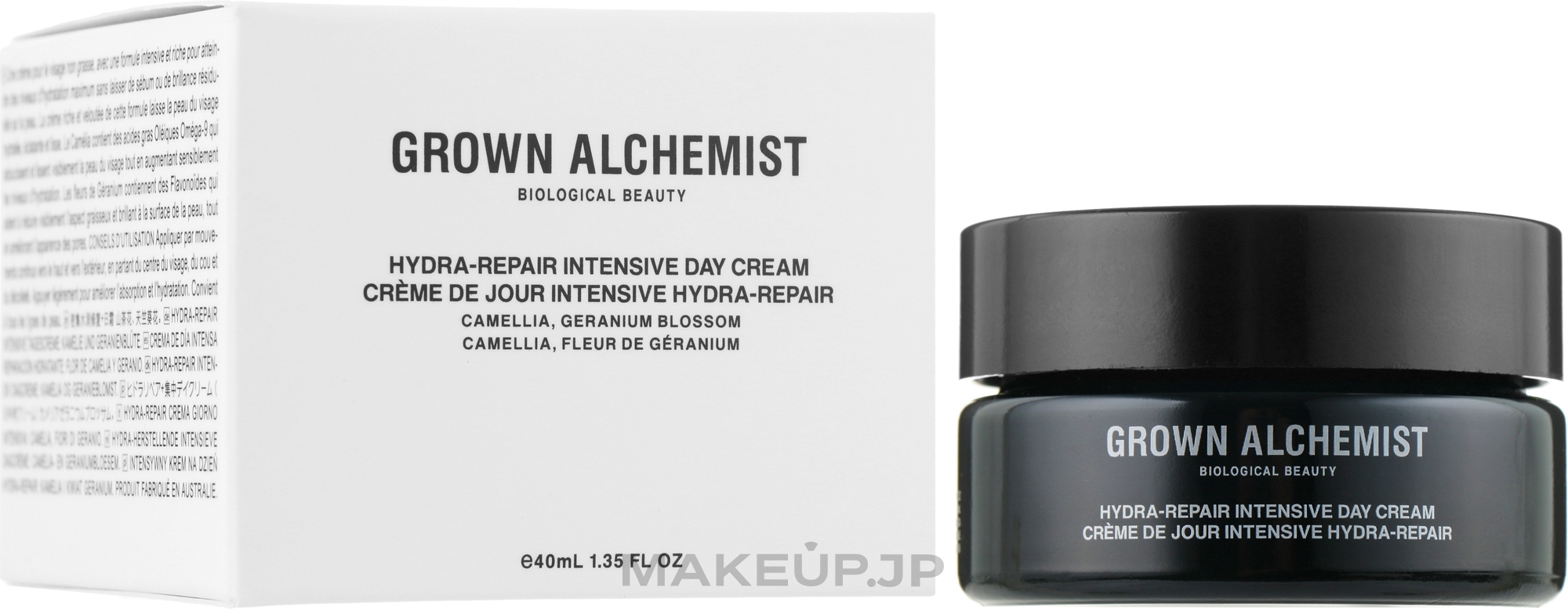 Intensive Face Cream - Grown Alchemist Hydra Repair+ Intensive Day Cream Camellia Geranium Blossom — photo 40 ml