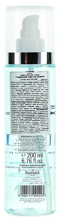 Face Cleansing Tonic - Farmona Crystal Care Cleansing Toner — photo N2