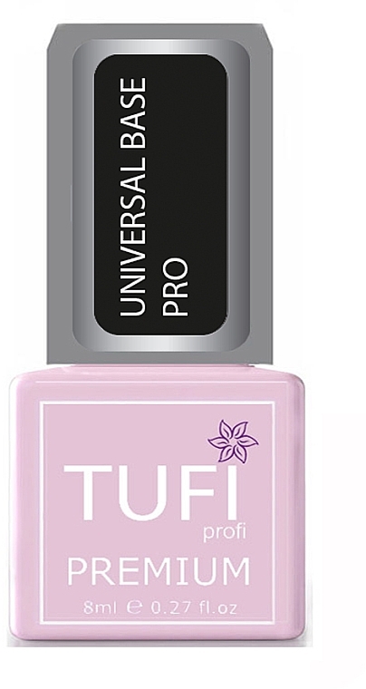 Unscented Gel Polish Base - Tufi Profi Premium Universal Base Pro — photo N1