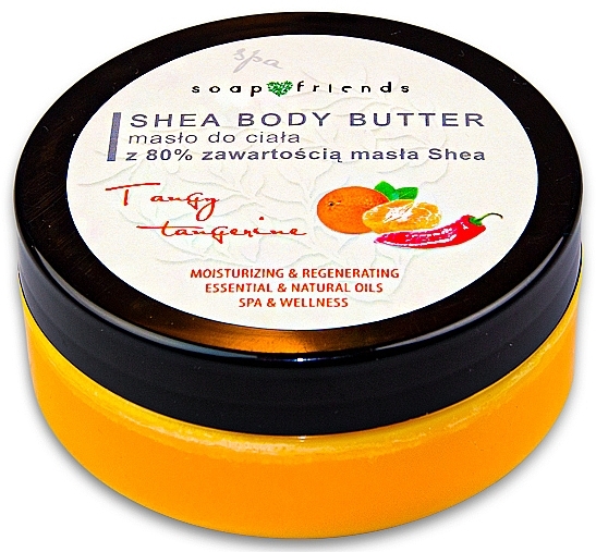 Energizing Body Butter with 80% Shea Butter - Soap & Friends Tangy Tangerine — photo N1
