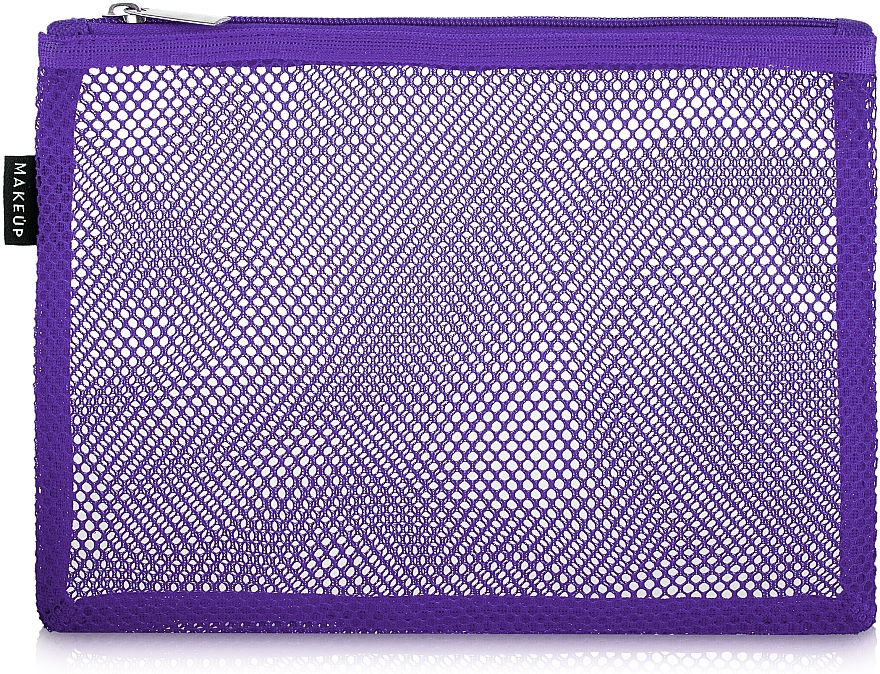 Mesh Beauty Bag, Violet, 23x15 cm - MakeUp — photo N4