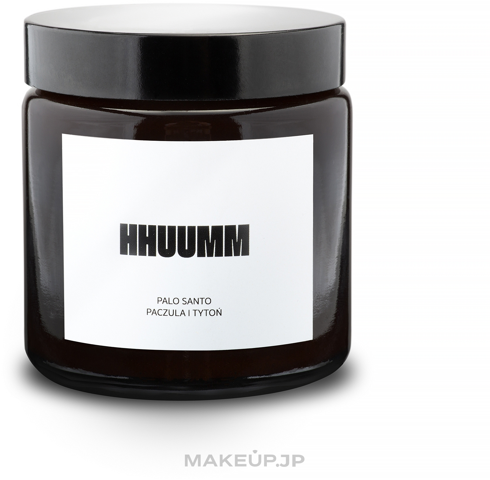 Natural Soy Candle with Palo Santo Scent - Hhuumm — photo 120 ml