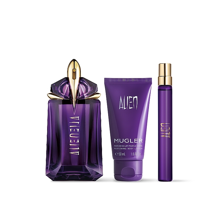 Perfume and Body Care Set - Mugler Alien (edp/60ml + edp/10ml + b/lot/50ml) — photo N2